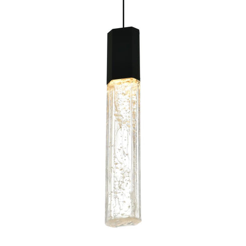 CWI Lighting Greta Integrated LED Black Mini Pendant Model: 1589P5-1-101