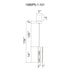 CWI Lighting Greta Integrated LED Black Mini Pendant Model: 1589P5-1-101