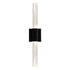 CWI Lighting Greta Integrated LED Black Vanity Light Model: 1589W24-101