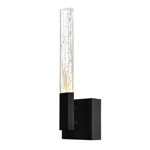 CWI Lighting Greta Integrated LED Black Wall Light Model: 1589W5-101