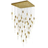 CWI Lighting Greta Integrated LED Brass Chandelier Model: 1589P36-41-624