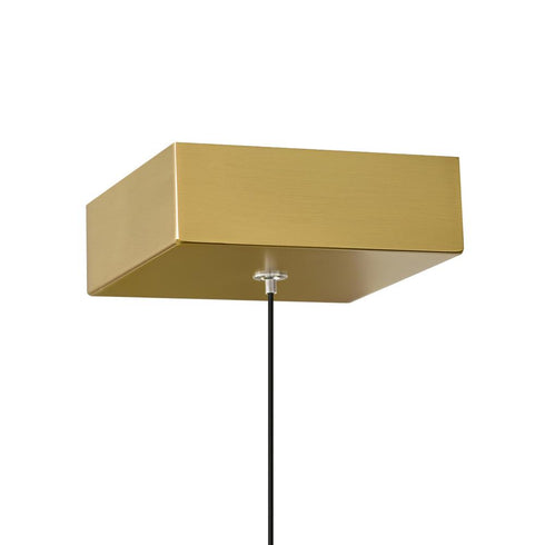 CWI Lighting Greta Integrated LED Brass Mini Pendant Model: 1589P5-1-624
