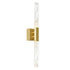 CWI Lighting Greta Integrated LED Brass Vanity Light Model: 1589W24-624