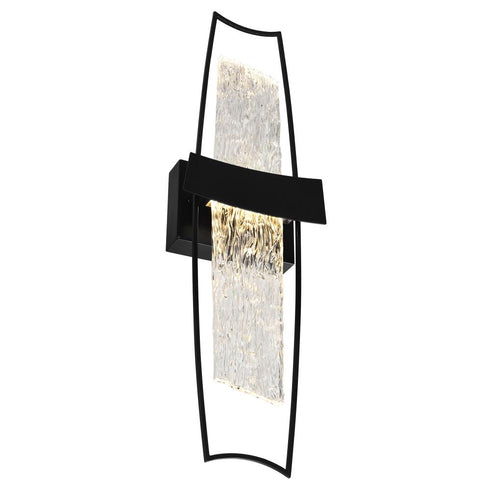 CWI Lighting Guadiana Integrated LED Black Wall Light Model: 1246W8-101