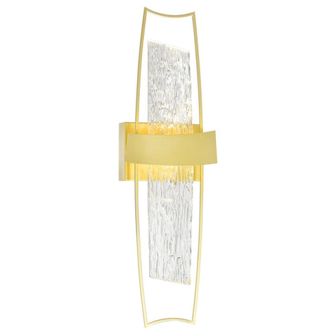 CWI Lighting Guadiana Integrated LED Satin Gold Wall Light Model: 1246W8-602