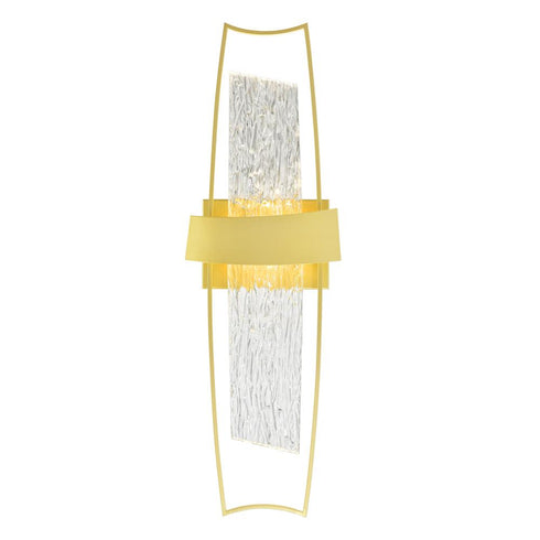 CWI Lighting Guadiana Integrated LED Satin Gold Wall Light Model: 1246W8-602