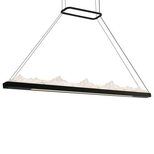 CWI Lighting Himalayas Integrated LED Black Chandelier Model: 1601P62-101