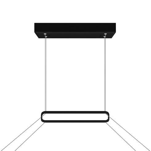 CWI Lighting Himalayas Integrated LED Black Chandelier Model: 1601P62-101