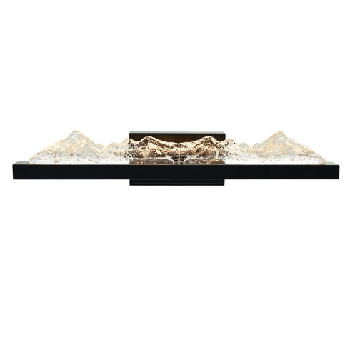 CWI Lighting Himalayas Integrated LED Black Vanity Light Model: 1601W26-101