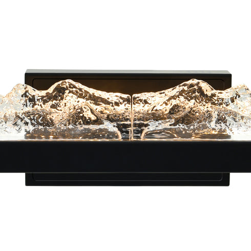 CWI Lighting Himalayas Integrated LED Black Vanity Light Model: 1601W26-101