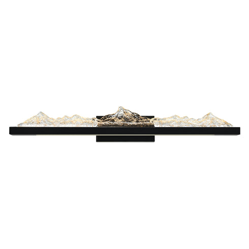 CWI Lighting Himalayas Integrated LED Black Vanity Light Model: 1601W36-101