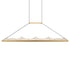 CWI Lighting Himalayas Integrated LED Brass Chandelier Model: 1601P62-624