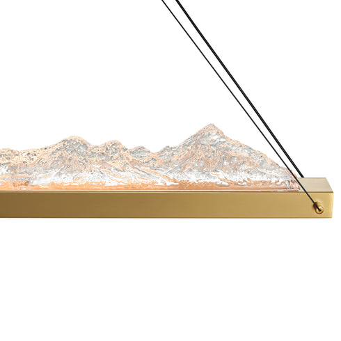 CWI Lighting Himalayas Integrated LED Brass Chandelier Model: 1601P62-624