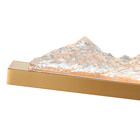 CWI Lighting Himalayas Integrated LED Brass Vanity Light Model: 1601W26-624
