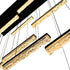 CWI Lighting Integrated LED Black Chandelier Model: 1588P60-14-101