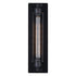 CWI Lighting Kiera 1 Light Wall Sconce With in Black Finish Model: 9613W4-1-101