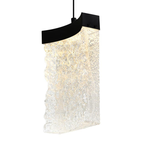 CWI Lighting Lava Integrated LED Black Chandelier Model: 1587P36-33-101