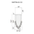 CWI Lighting Lava Integrated LED Black Chandelier Model: 1587P36-33-101