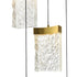 CWI Lighting Lava Integrated LED Brass Chandelier Model: 1587P24-17-624