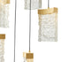 CWI Lighting Lava Integrated LED Brass Mini Pendant Model: 1587P12-5-624