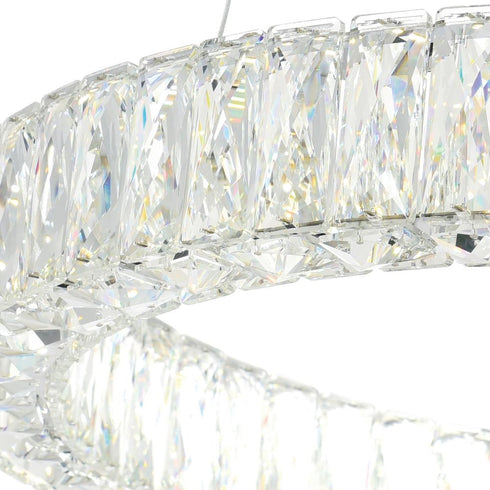 CWI Lighting Madeline LED Chandelier With Chrome Finish Model: 1044P32-601-R-1C