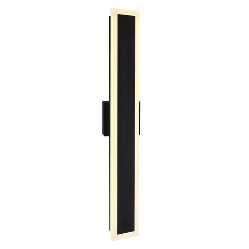 CWI Lighting Malibu LED Integrated Black Outdoor Wall Model: 1694W32-101