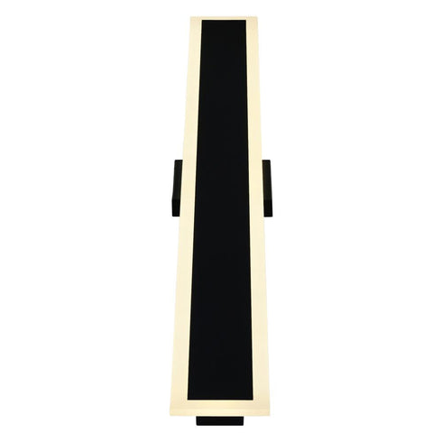 CWI Lighting Malibu LED Integrated Black Outdoor Wall Model: 1694W32-101