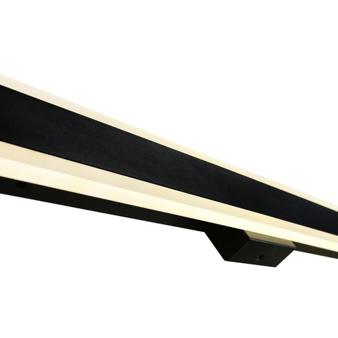 CWI Lighting Malibu LED Integrated Black Outdoor Wall Model: 1694W32-101