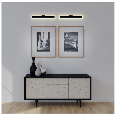 CWI Lighting Malibu LED Integrated Black Outdoor Wall Model: 1694W32-101