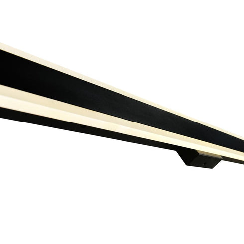 CWI Lighting Malibu LED Integrated Black Outdoor Wall Model: 1694W80-101