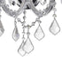 CWI Lighting Maria Theresa 3 Light Wall Sconce With in Chrome Finish Model: 8318W12C-3 (Clear)
