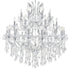 CWI Lighting Maria Theresa 33 Light Up Chandelier With in Chrome Finish Model: 8318P42C-33 (Clear)