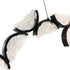 CWI Lighting Moon Integrated LED in Black Chandelier Model: 1715P54-7-101