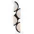 CWI Lighting Moon Integrated LED in Black Wall Light Model: 1715W8-4-101
