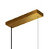 CWI Lighting Moon Integrated LED in Brass Chandelier Model: 1715P54-7-624