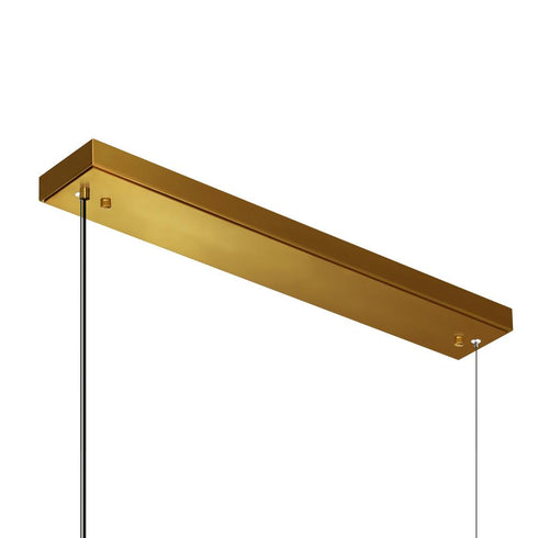 CWI Lighting Moon Integrated LED in Brass Chandelier Model: 1715P70-10-624