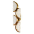 CWI Lighting Moon Integrated LED in Brass Wall Light Model: 1715W8-4-624