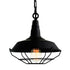 CWI Lighting Morgan 1 Light Down Mini Pendant With in Black Finish Model: 9611P14-1-101