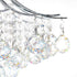 CWI Lighting Princess 6 Light Flush Mount With in Chrome Finish Model: 8012C20C