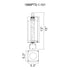 CWI Lighting Rochester LED Integrated Black Outdoor Model: 1696PT5-1-101