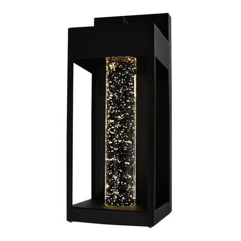 CWI Lighting Rochester LED Integrated Black Outdoor Wall Model: 1696W5-1-101-A