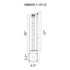 CWI Lighting Rochester LED Integrated Black Outdoor Wall Model: 1696W5-1-101-E