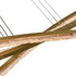 CWI Lighting Saber Integrated LED in Brass Chandelier Model: 1710P50-3-624