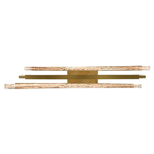 CWI Lighting Saber Integrated LED in Brass Chandelier Model: 1710P50-3-624
