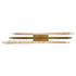CWI Lighting Saber Integrated LED in Brass Chandelier Model: 1710P50-3-624