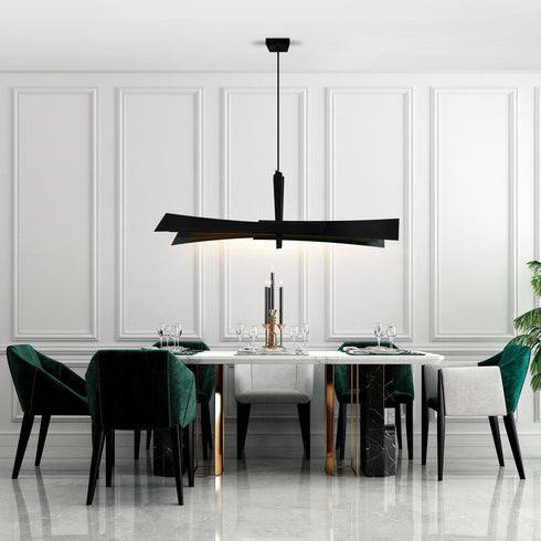 CWI Lighting Solar Powered Solara Integrated LED in Black Chandelier Model: 1717P72-101
