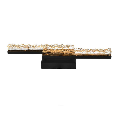 CWI Lighting Stagger Integrated LED Black Vanity Light Model: 1588W24-2-101