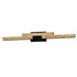 CWI Lighting Stagger Integrated LED Black Vanity Light Model: 1588W36-3-101