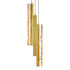 CWI Lighting Stagger Integrated LED Brass Mini Pendant Model: 1588P6-3-624