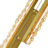CWI Lighting Stagger Integrated LED Brass Mini Pendant Model: 1588P6-3-624